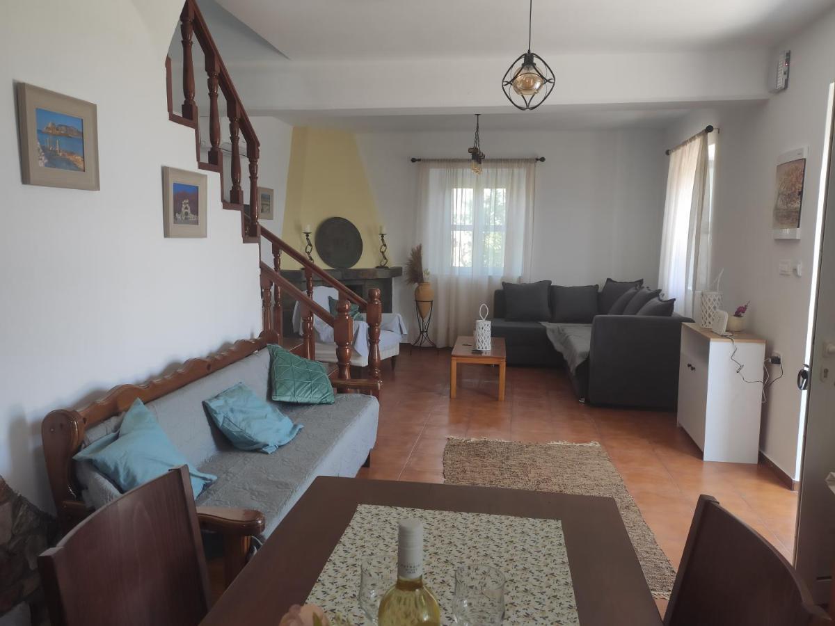 Traditional Kos Villa With Swimming Pool, Lawn Yard And Bbq Экстерьер фото